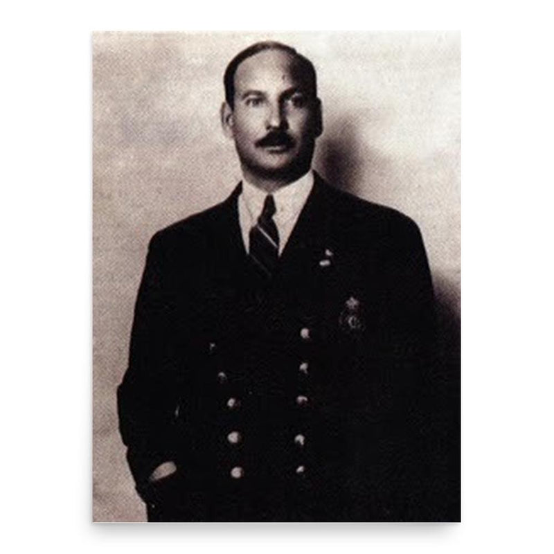 Alfred Mitchell-Innes poster print, in size 18x24 inches.