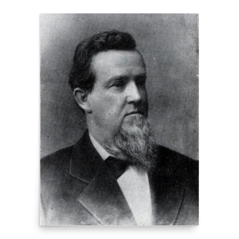 Alfred Moore Scales poster print, in size 18x24 inches.