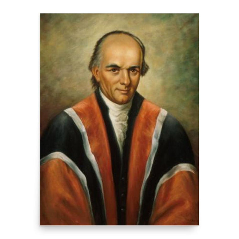 Alfred Moore poster print, in size 18x24 inches.