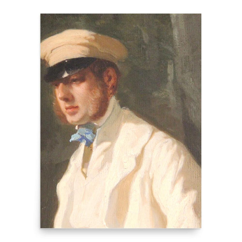 Alfred Mosselman poster print, in size 18x24 inches.