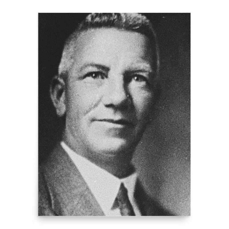 Alfred Murdoch poster print, in size 18x24 inches.