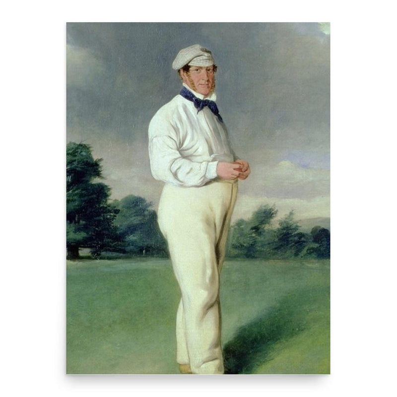 Alfred Mynn poster print, in size 18x24 inches.