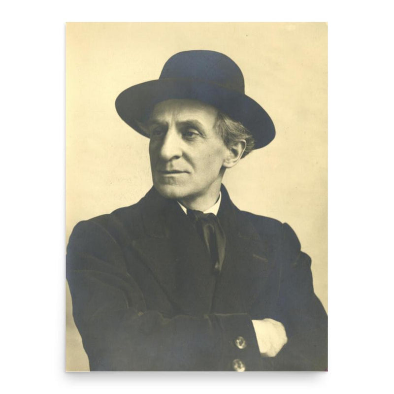 Alfred Ost poster print, in size 18x24 inches.