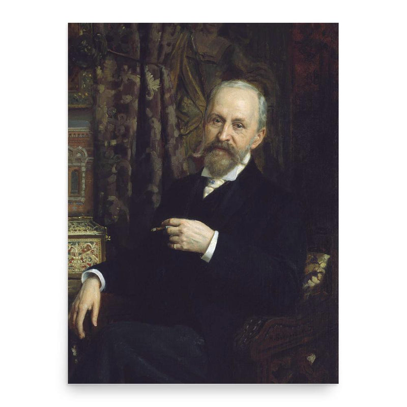 Alfred Parland poster print, in size 18x24 inches.