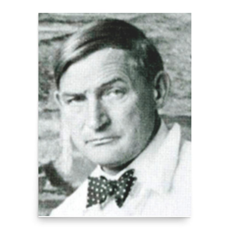 Alfred Partikel poster print, in size 18x24 inches.