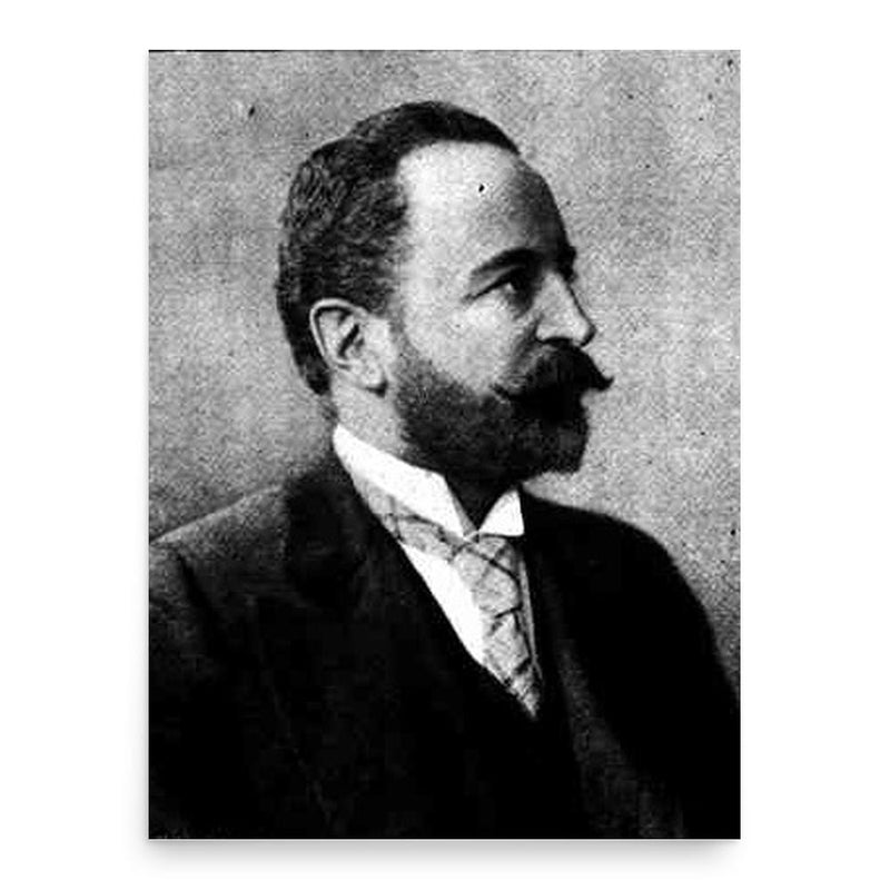 Alfred Pelldram poster print, in size 18x24 inches.