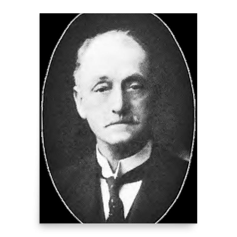 Alfred Piesse poster print, in size 18x24 inches.