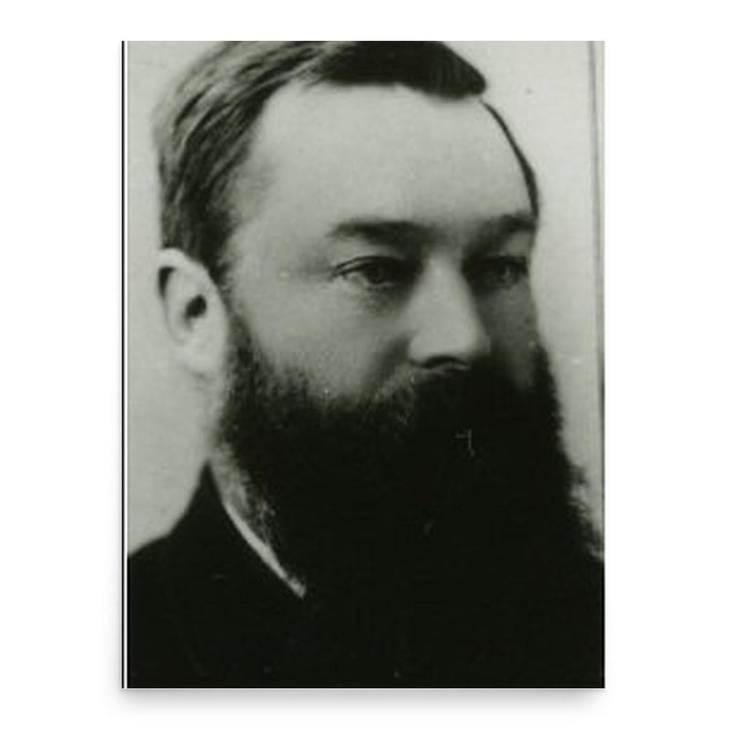 Alfred Pillinger poster print, in size 18x24 inches.