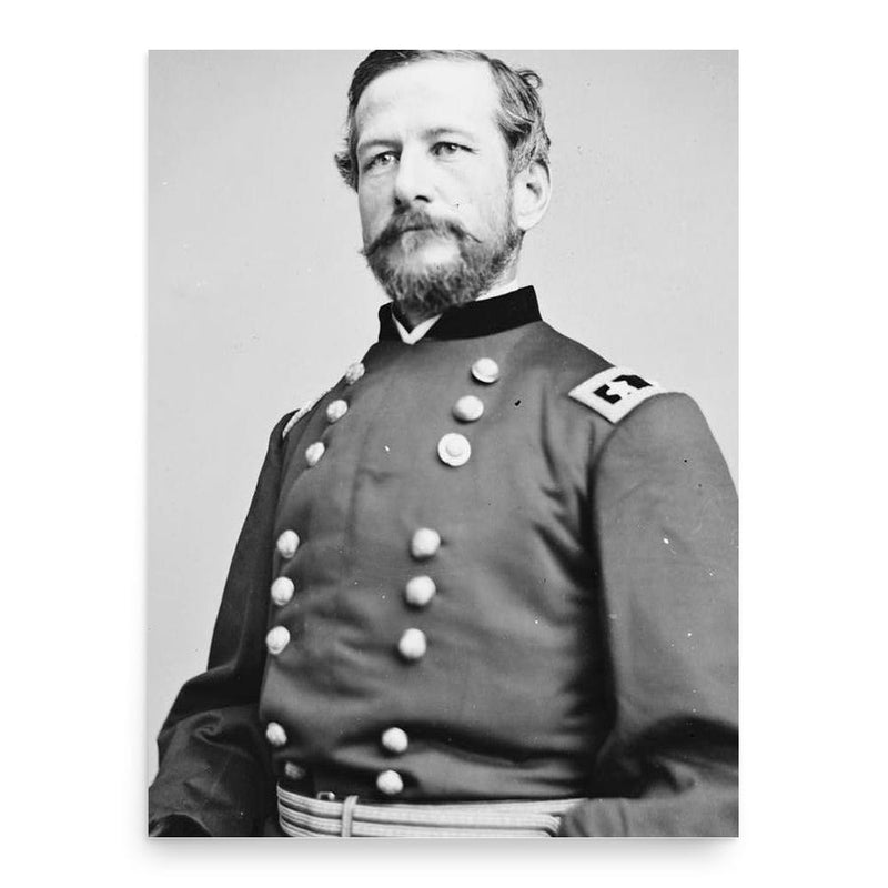 Alfred Pleasonton poster print, in size 18x24 inches.