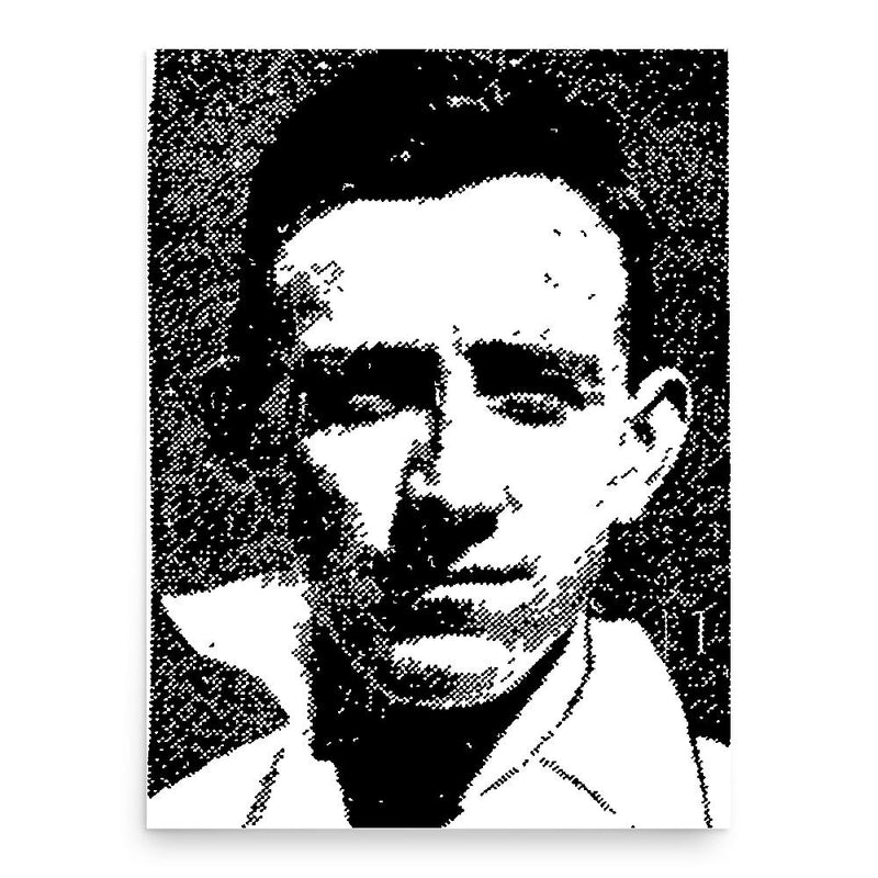 Alfred Postles poster print, in size 18x24 inches.