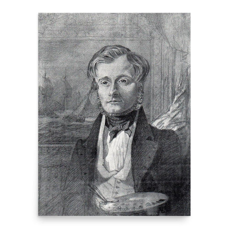 Alfred Priest poster print, in size 18x24 inches.