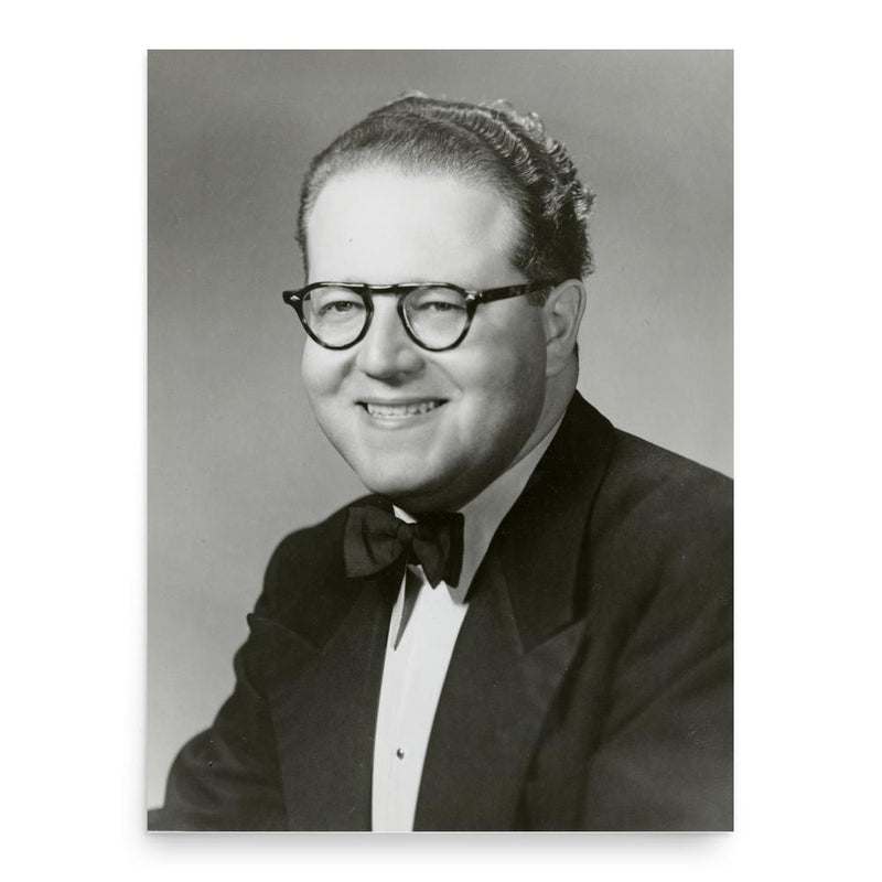 Alfred Reed poster print, in size 18x24 inches.