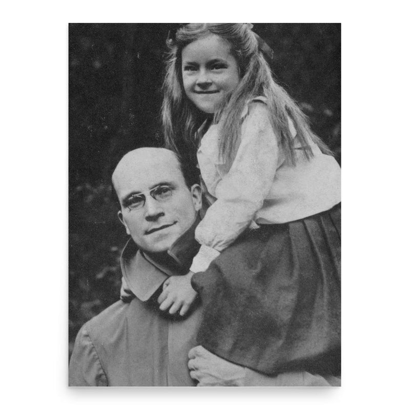 Alfred Salter poster print, in size 18x24 inches.