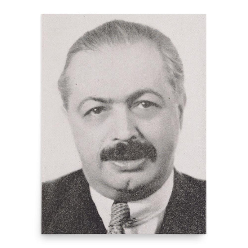 Alfred Savoir poster print, in size 18x24 inches.