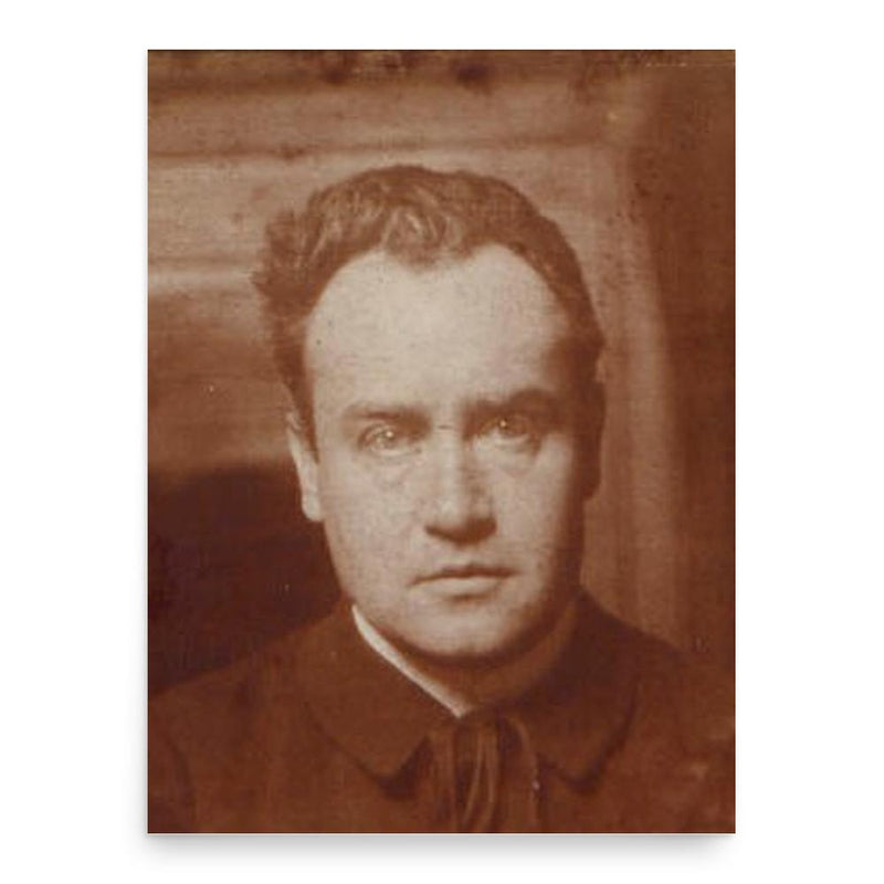 Alfred Schuler poster print, in size 18x24 inches.