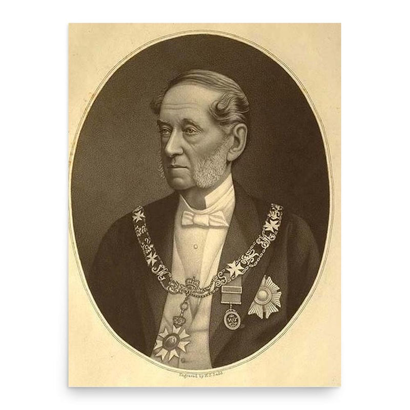 Alfred Stephen poster print, in size 18x24 inches.