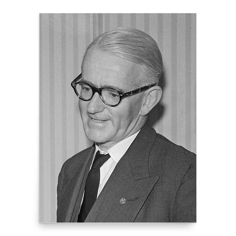 Alfred Stirling poster print, in size 18x24 inches.