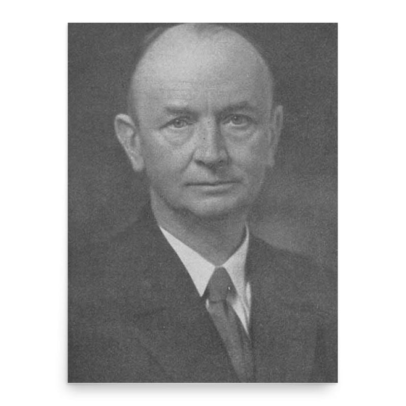 Alfred Stock poster print, in size 18x24 inches.