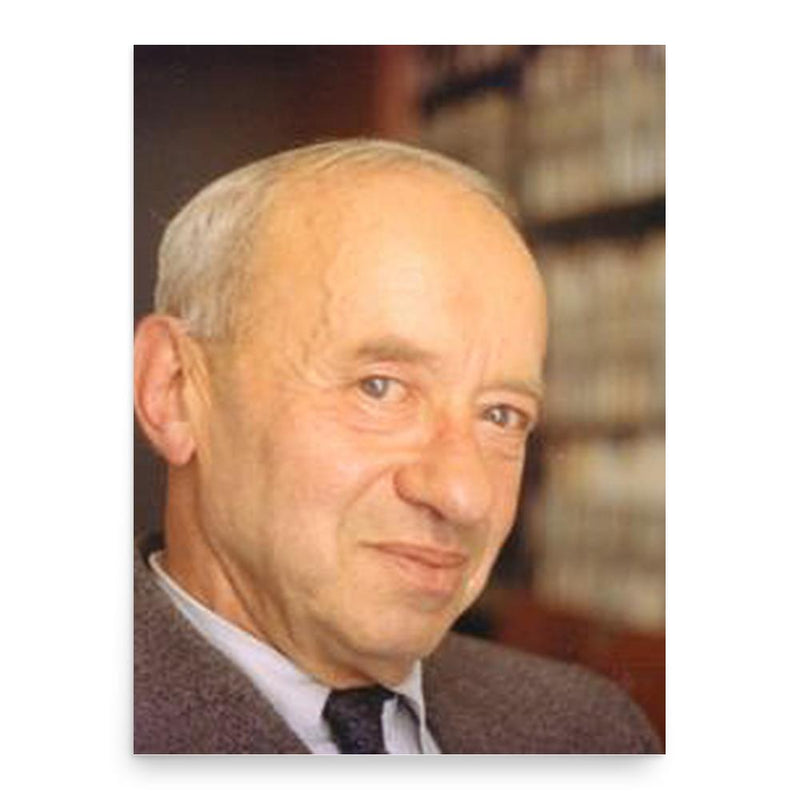 Alfred Tarski poster print, in size 18x24 inches.