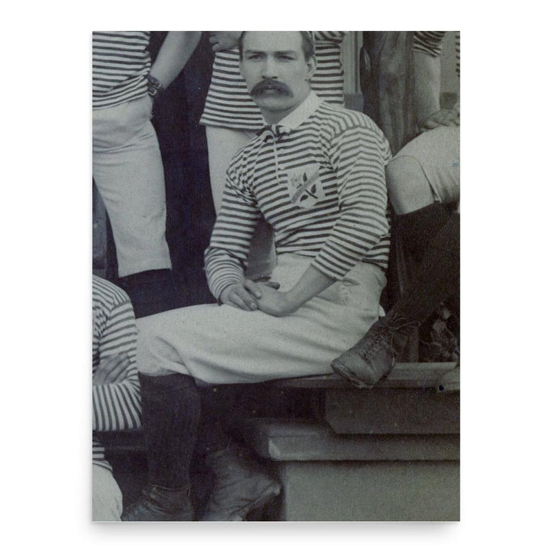 Alfred Teggin poster print, in size 18x24 inches.