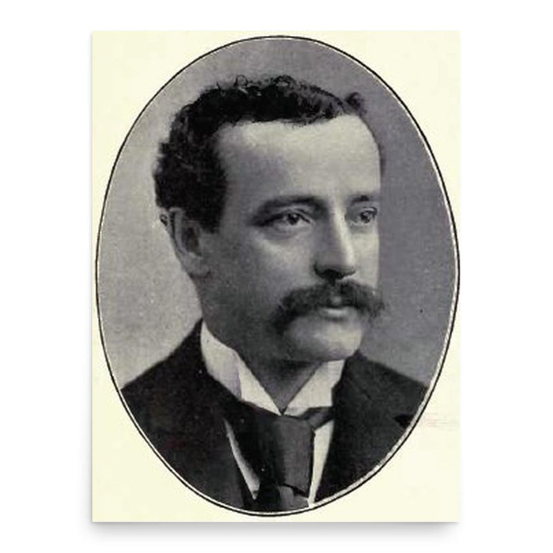 Alfred Thibaudeau poster print, in size 18x24 inches.