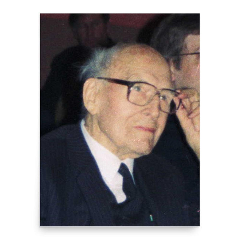 Alfred Toepfer poster print, in size 18x24 inches.