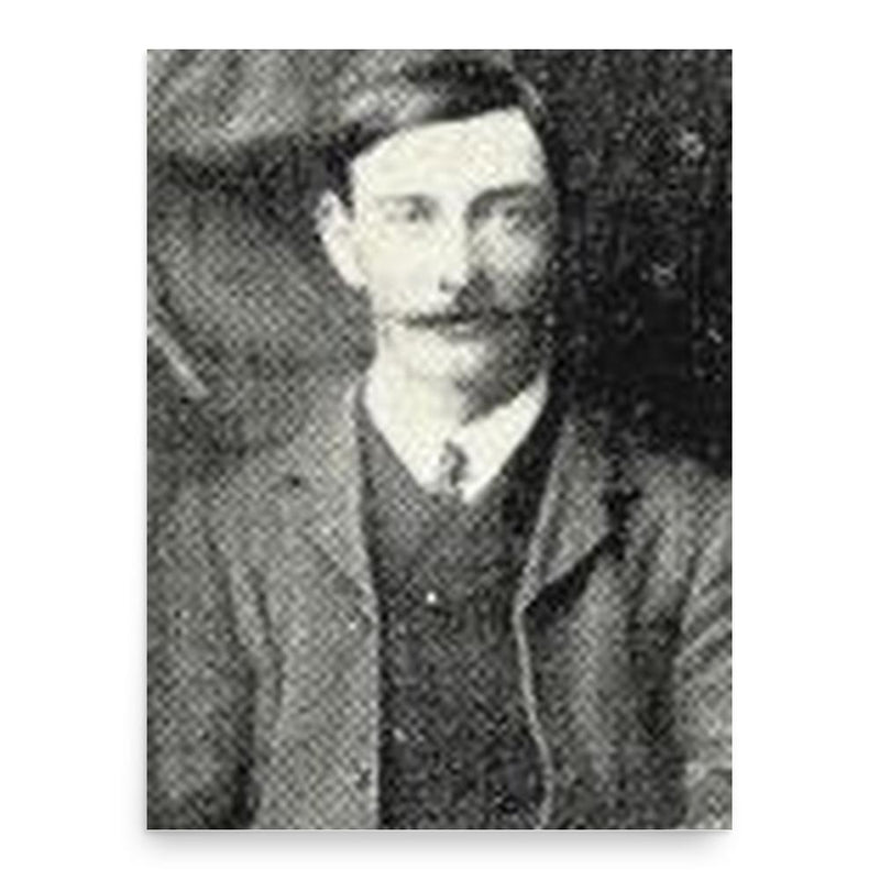 Alfred Toogood poster print, in size 18x24 inches.