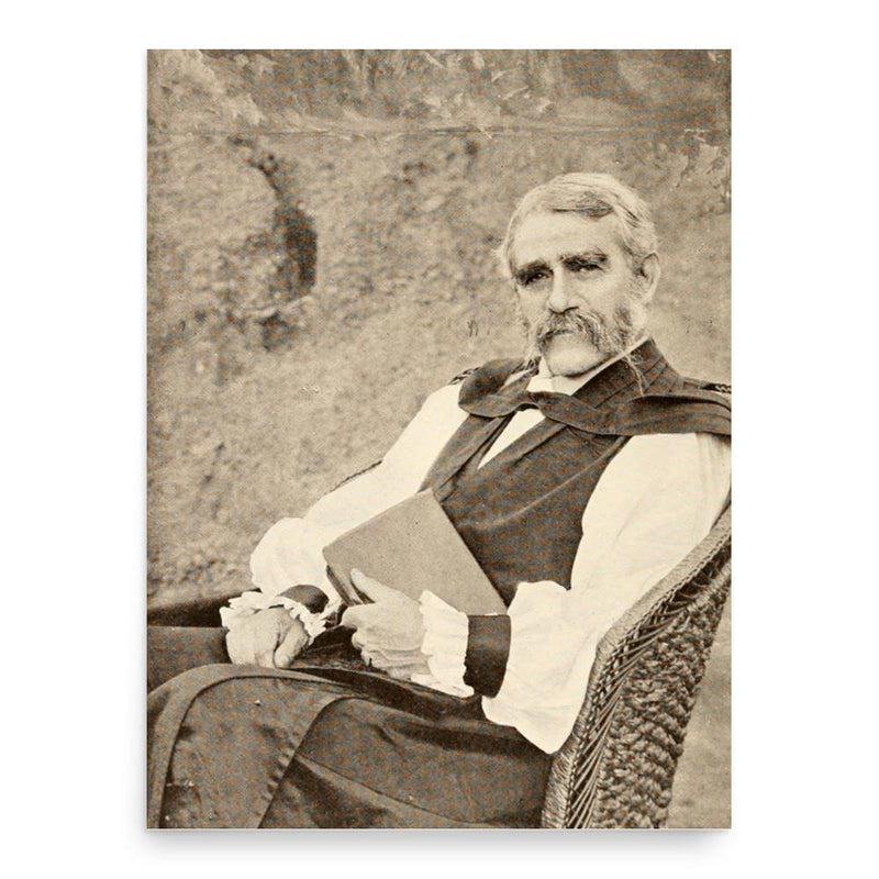 Alfred Tucker poster print, in size 18x24 inches.