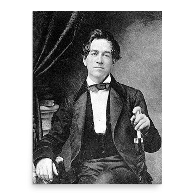 Alfred Vail poster print, in size 18x24 inches.