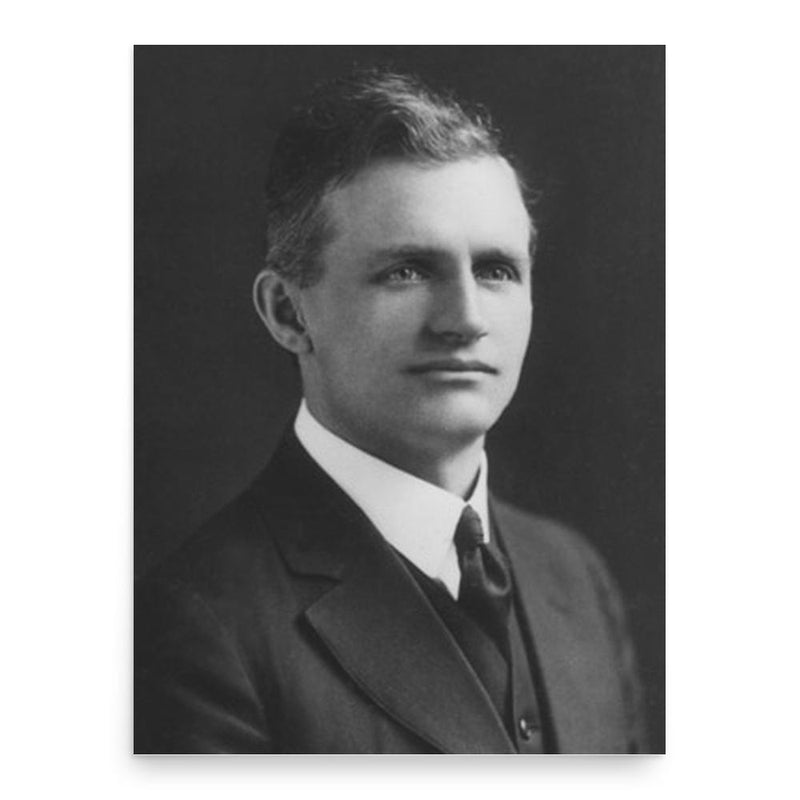 Alfred Wagenknecht poster print, in size 18x24 inches.