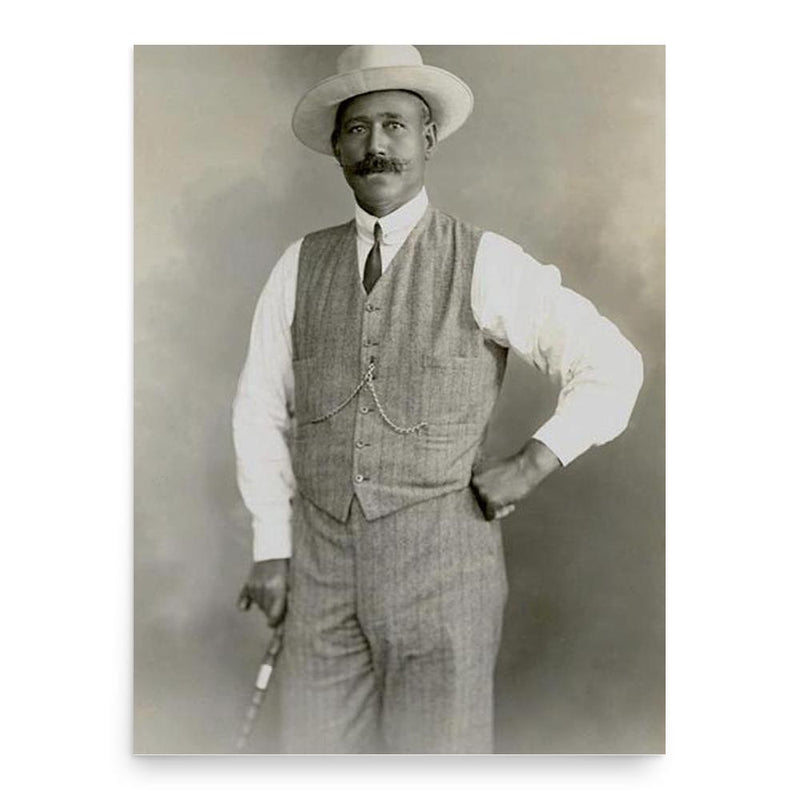 Alfred Warbrick poster print, in size 18x24 inches.