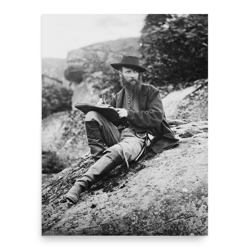 Alfred Waud poster print, in size 18x24 inches.