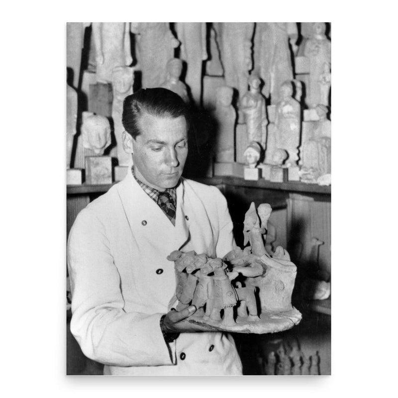 Alfred Westholm poster print, in size 18x24 inches.