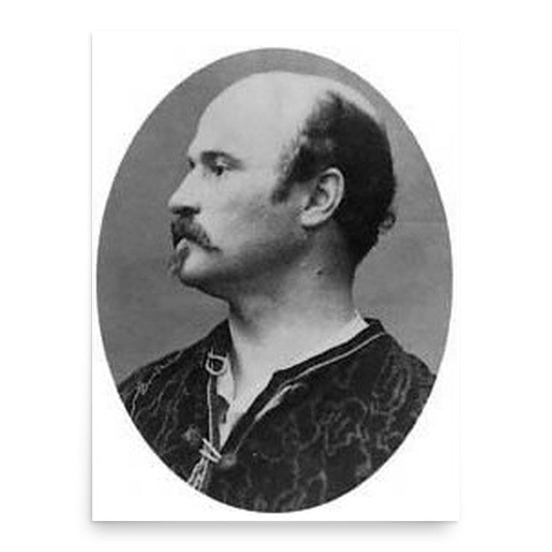 Alfred Wigan poster print, in size 18x24 inches.