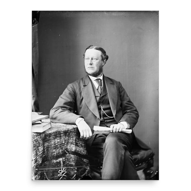 Alfred William Savary poster print, in size 18x24 inches.