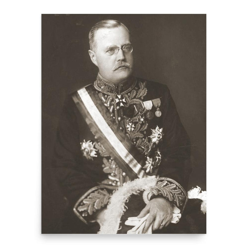 Alfred Wysocki poster print, in size 18x24 inches.