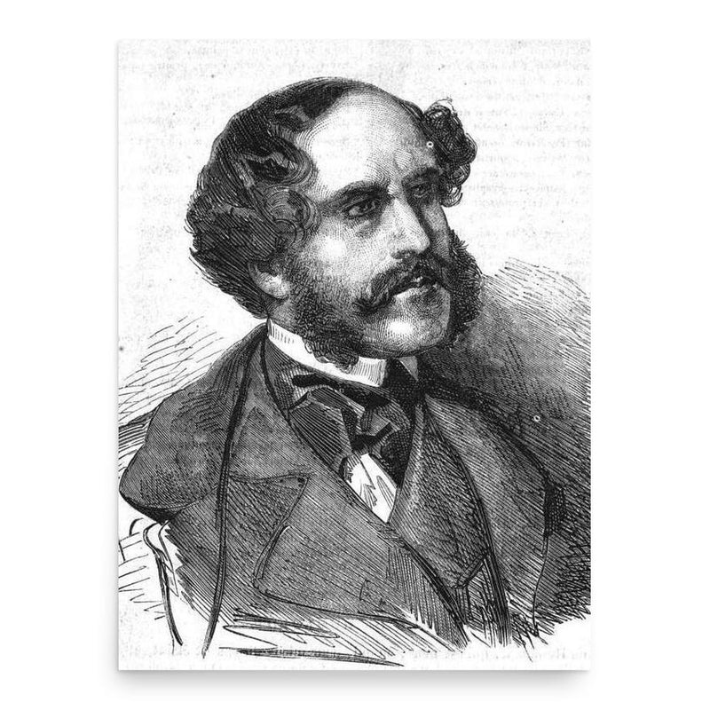 Alfred de Dreux poster print, in size 18x24 inches.