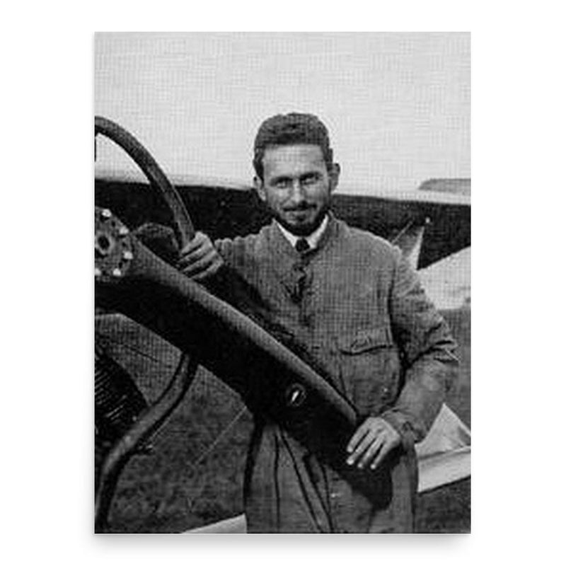 Alfred de Pischof poster print, in size 18x24 inches.