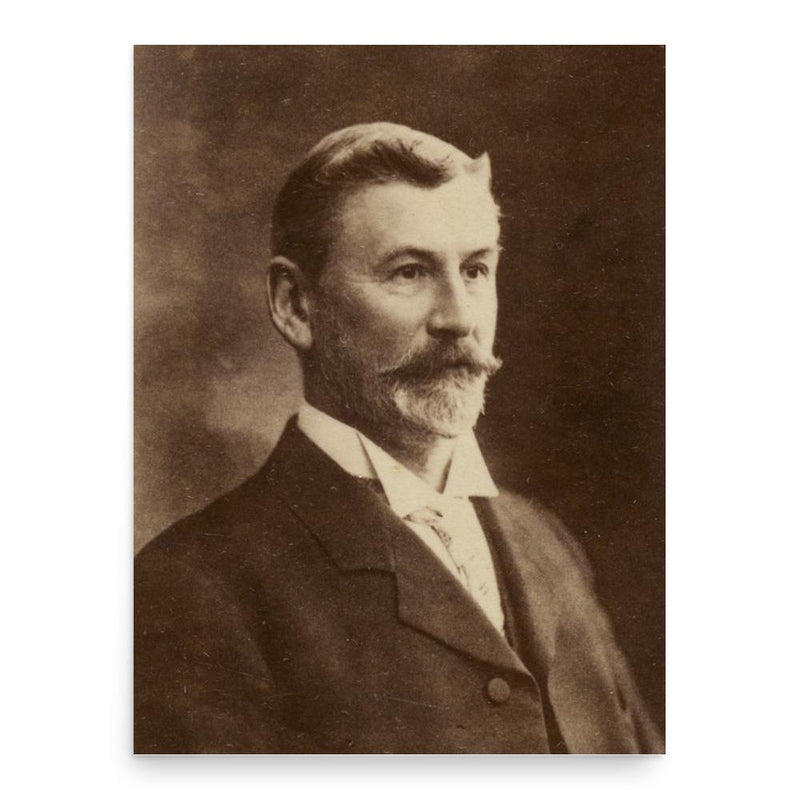 Alfred von Doussa poster print, in size 18x24 inches.