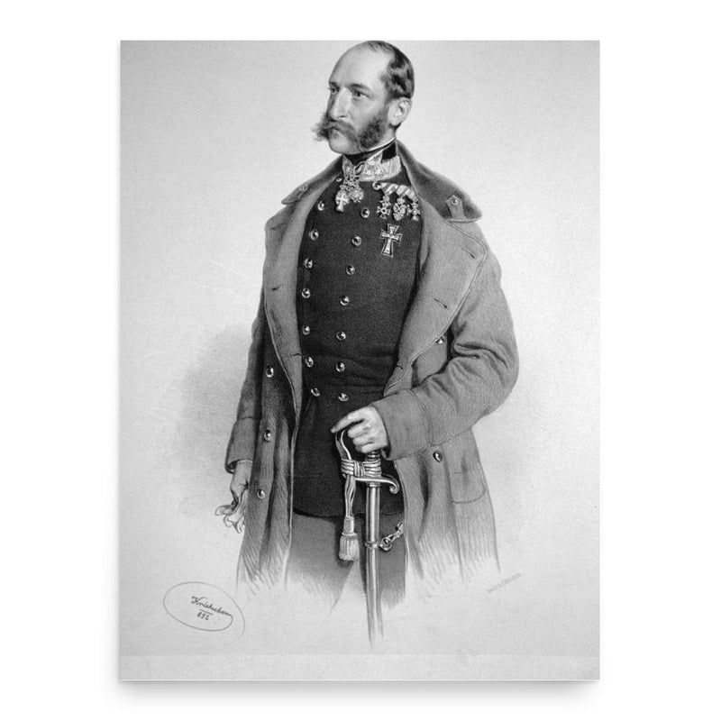 Alfred von Henikstein poster print, in size 18x24 inches.