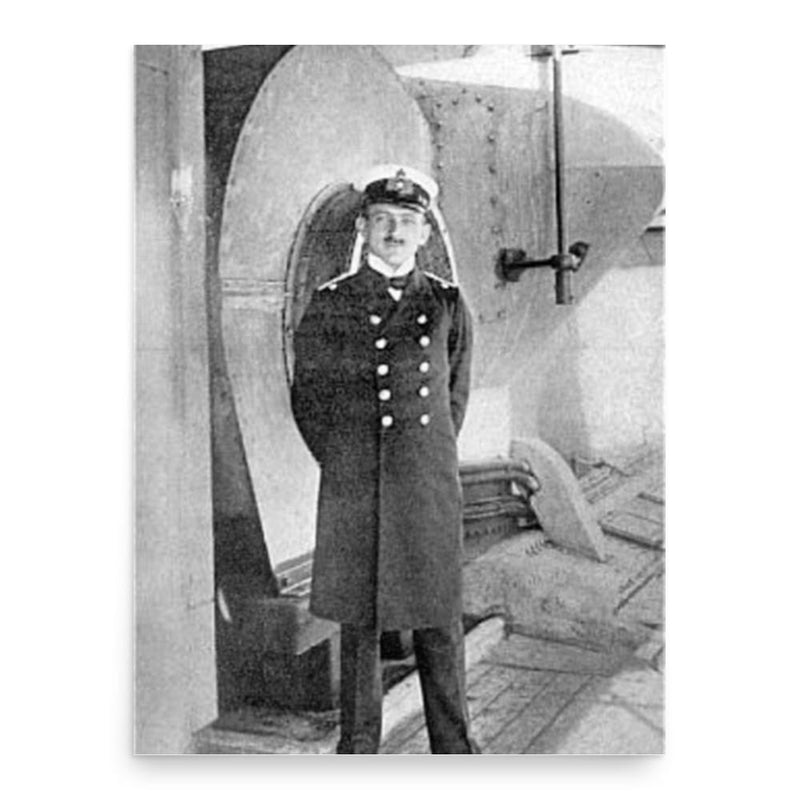 Alfred von Niezychowski poster print, in size 18x24 inches.