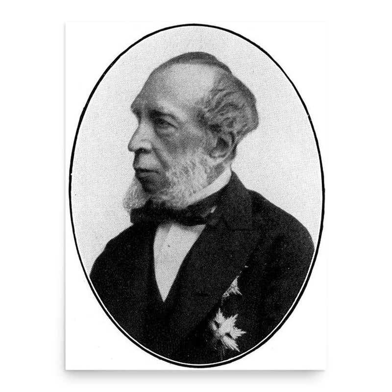 Alfred von Reumont poster print, in size 18x24 inches.