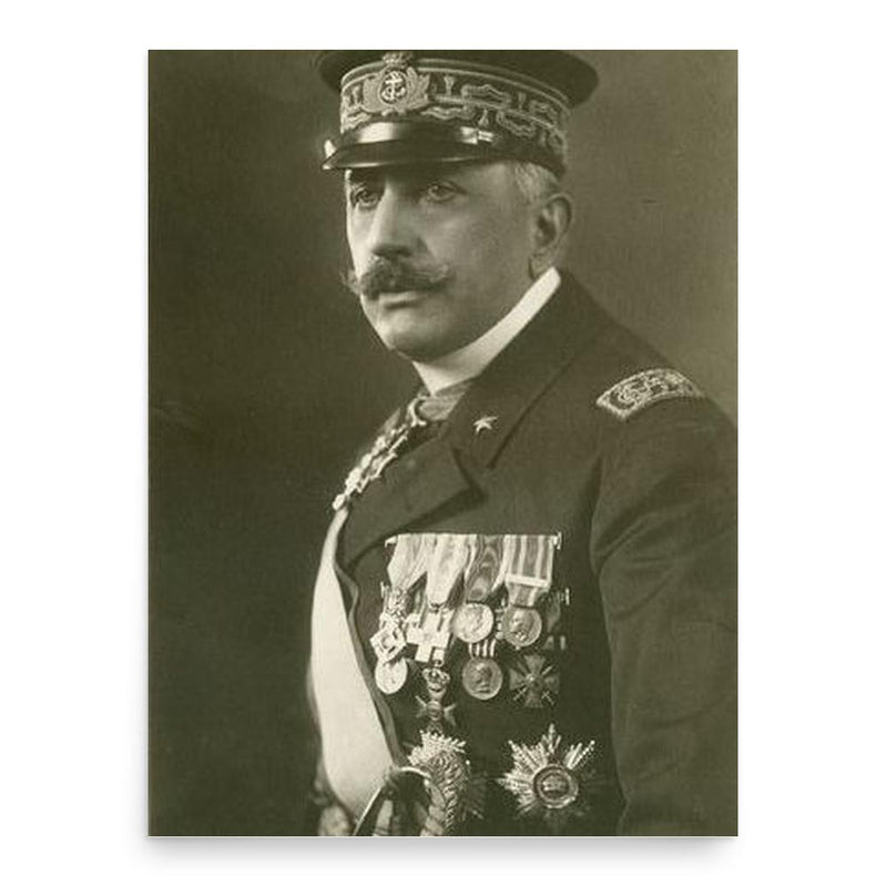 Alfredo Acton poster print, in size 18x24 inches.