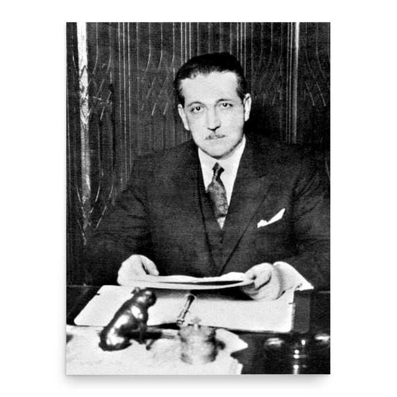 Alfredo Baldomir poster print, in size 18x24 inches.