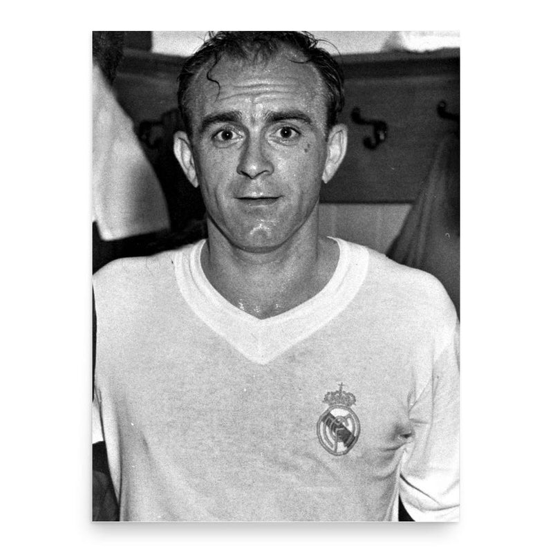 Alfredo Di Stefano poster print, in size 18x24 inches.