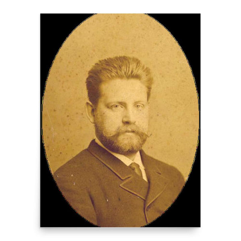 Alfredo Keil poster print, in size 18x24 inches.