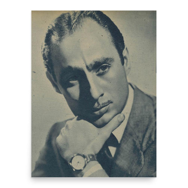 Alfredo Mayo poster print, in size 18x24 inches.