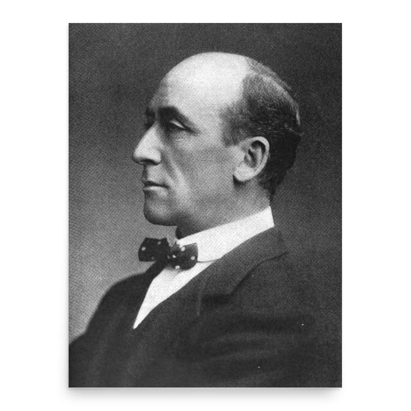 Algernon Blackwood poster print, in size 18x24 inches.