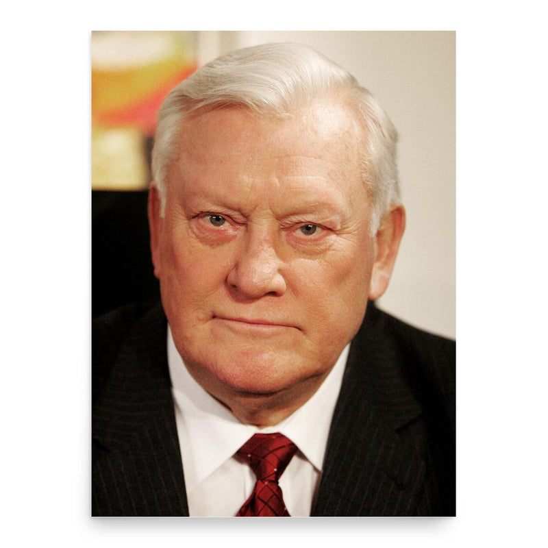 Algirdas Brazauskas poster print, in size 18x24 inches.