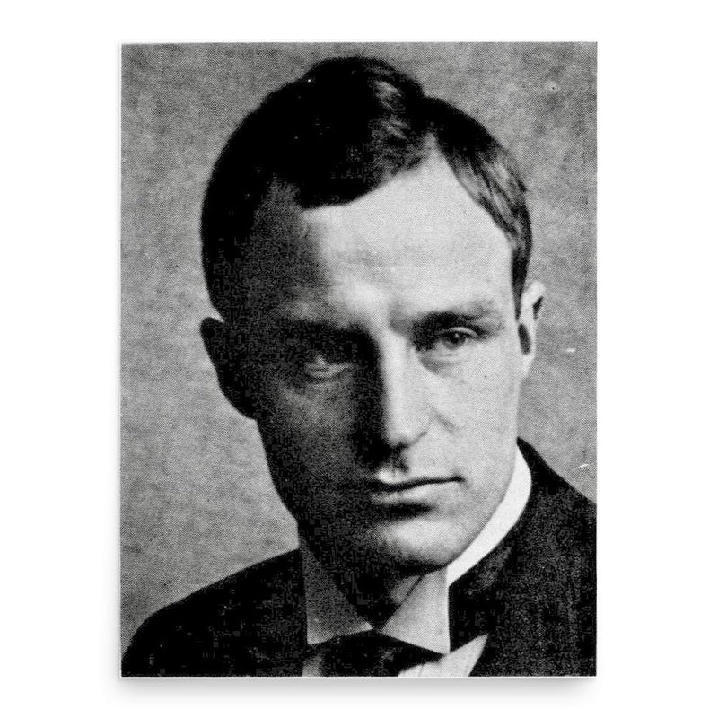 Algot Haquinius poster print, in size 18x24 inches.